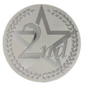 High Relief Aluminum Mylar Insert - 2" 2nd Place